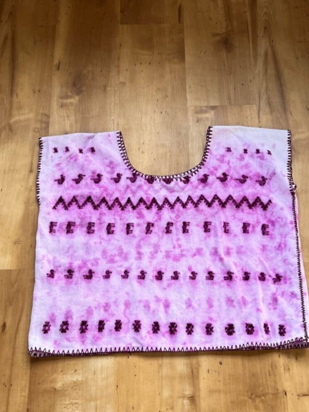 Pinotepa Nacional Mexican Handwoven Huipil Purpura/Caracol/Snail Dye